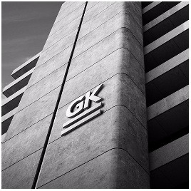 Wayfinding | Signage | Sign | Design | 户外墙体3D企业LOGO形象墙样机PSD模板素材