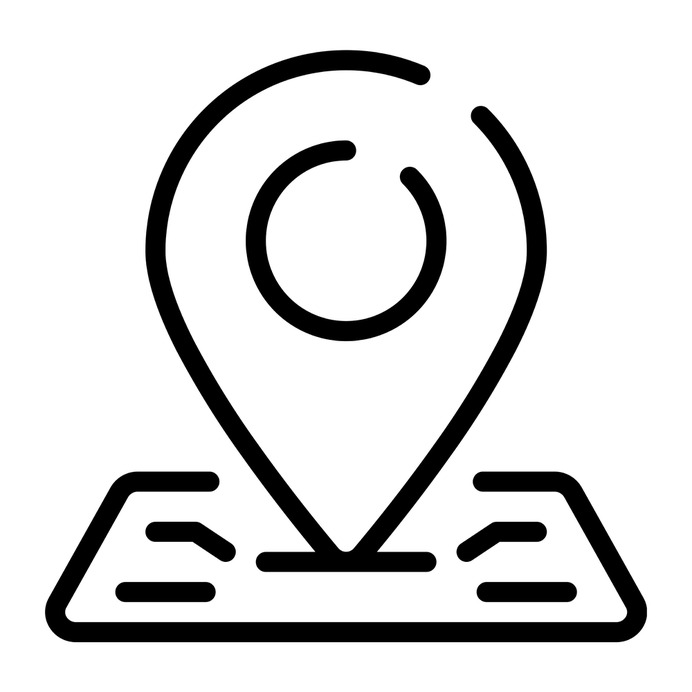 See more icon inspiration related to pin, maps and location, Maps and Flags, map pointer, map point, map location, placeholder, signs and location on Flaticon.