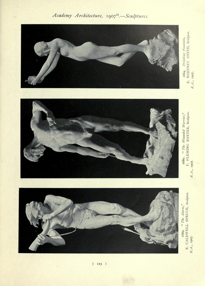Sculptures from "Academy architecture," 1904-1908. A collection of all the sculptures published in vols. 25-34 of "Academy Architecture." : Academy architecture and architectural review : Free Download, Borrow, and Streaming : Internet Archive