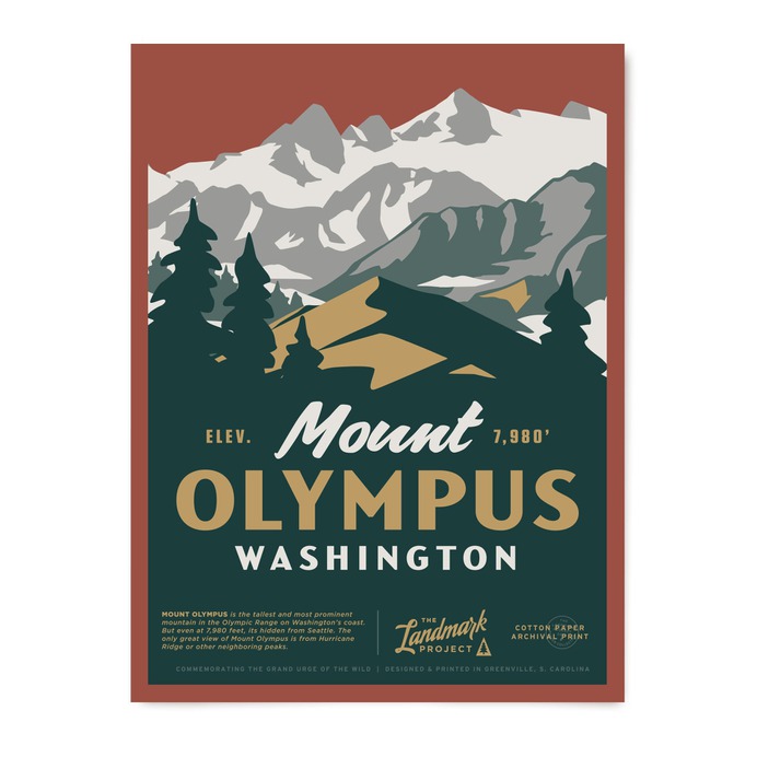 Mount Olympus - Poster