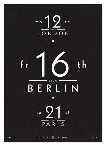 Type, Gothic, Calendar, Date