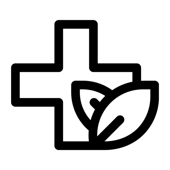 See more icon inspiration related to leaf, alternative medicine, healthcare and medical, alternative, pharmacy, signaling, hospital, medicine, signs, nature and sign on Flaticon.