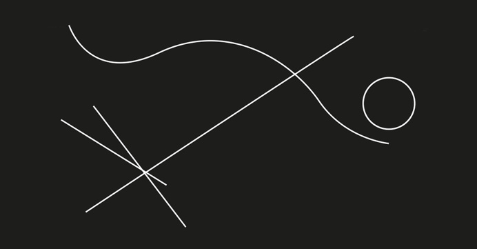 Feat. Produktion Identity Branding identity corporate design modern minimal best beauty beautiful black dark logo geometry line lines moby d