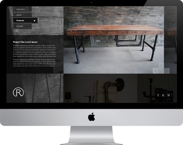 Rebourn Site — Nu206 #website