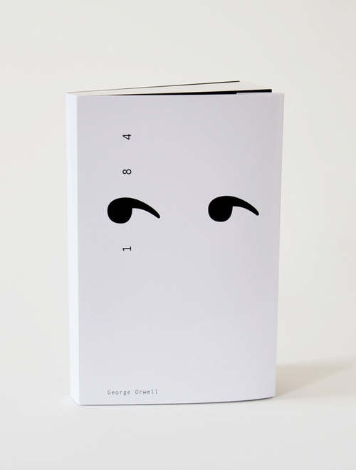 Bookcover for George Orwells 1984 by Adronauts #design #graphic #orwells #bookcover #1984