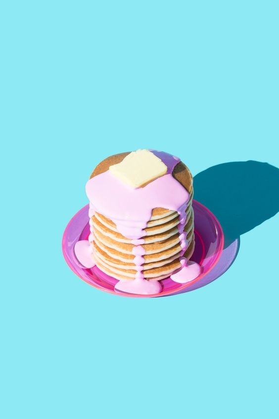 Pancakes in Pink / Violet Tinder Studios