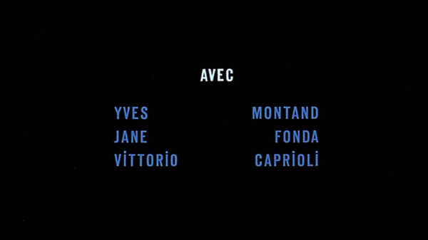 Tout va bien (1972) | Jean-Luc Godard | Yves Montand Jane Fonda #titles #movie #godard