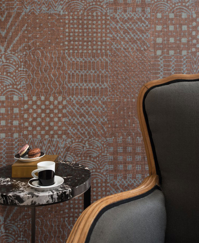 Japanese Style Linen Wallpaper
