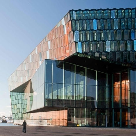 Dezeen » Blog Archive » Harpa Concert and Conference Centre Reykjavík by Henning Larsen Architects #centre #larsen #architects #harpa #glass #and #henning #reykjavk #conference #concert