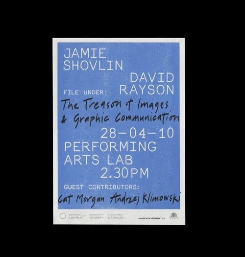 File Under #poster #typography