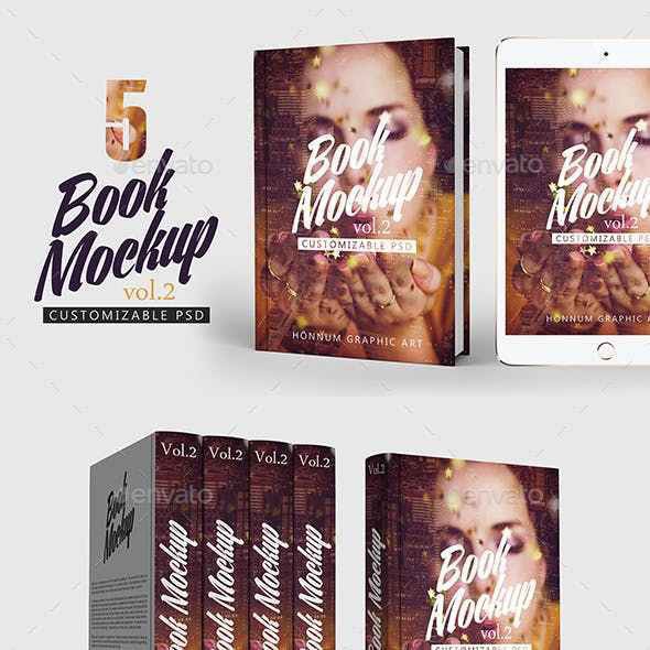 Book Mockup Vol 2