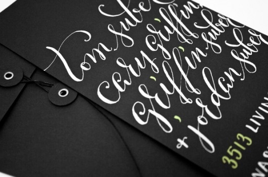 Beautiful Hand-Lettering by Plurabelle Calligraphy | Abduzeedo | Graphic Design Inspiration and Photoshop Tutorials #envelopes #fonts #calligraphy #lettering #print #plurabelle #hand #typography