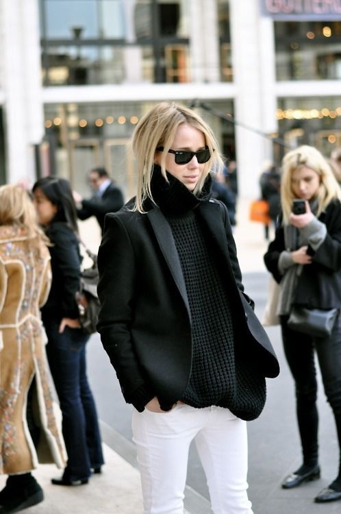b & w #fashion #women