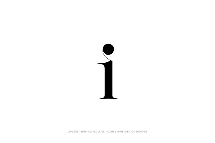 Lingerie Typeface - The Most Advanced Typeface For Fashion And Luxury by Moshik Nadav Typography #Lingerie #Typeface #Fashion #FashionTypogr