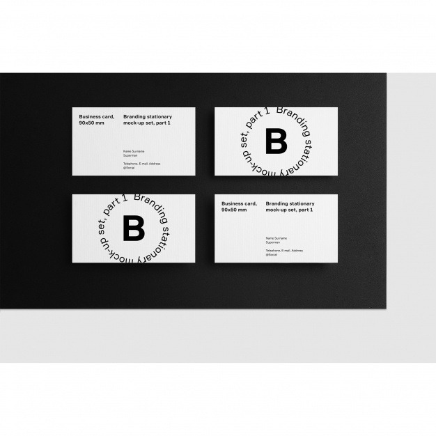 Business card mock up on black background Free Psd. See more inspiration related to Background, Business card, Mockup, Business, Card, Template, Black, Web, Website, Mock up, Templates, Website template, Mockups, Up, Web template, Realistic, Real, Web templates, Mock ups, Mock and Ups on Freepik.