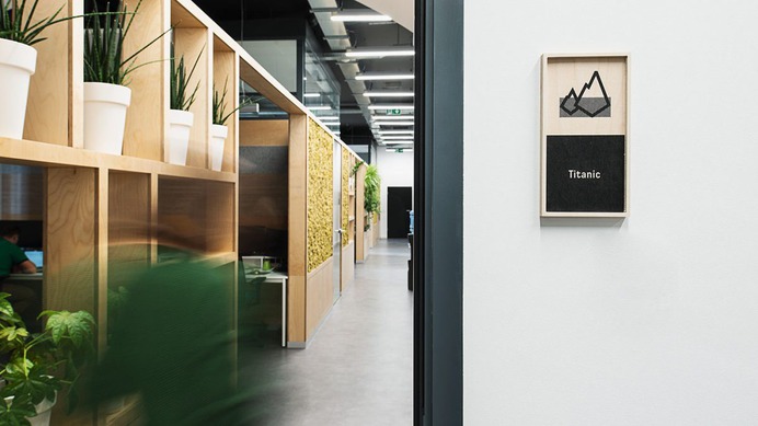 Wayfinding system / The Software House office