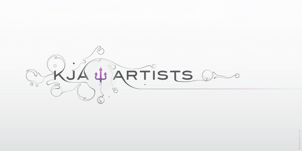 KJA ARTISTS by Buzzsgraphics #buzzsgraphics #lettering #design #logo #typogrpahy #decoration