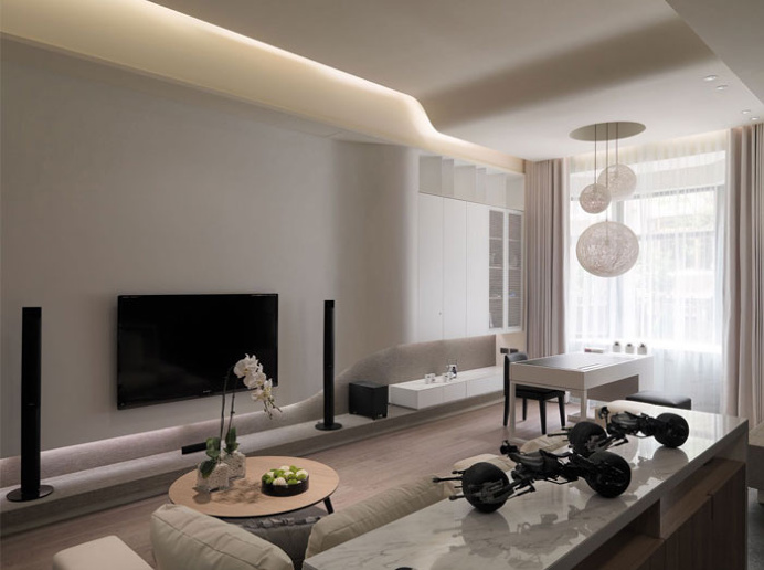 Unique Modern and Contemporary Apartment