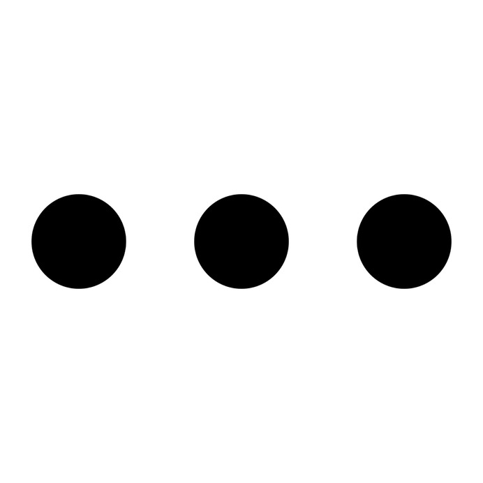See more icon inspiration related to more, three dots, ellipsis, punctuation, mark, shapes and interface on Flaticon.