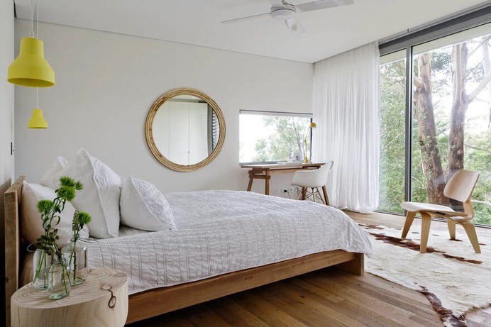 bedroom, Architecture Saville Isaacs