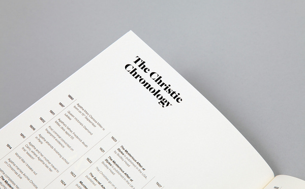 Agatha Christie Book design by She Was Only #book #luxury