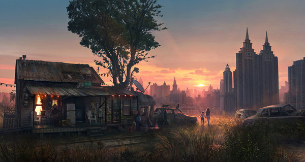 http://gencept.com/wp content/uploads/2012/12/Visual Inspiration 1327 @ GenCept.jpg #city #sunset #atmosphere #glow