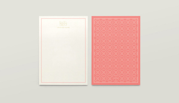 Jono Garrett: Frida von Fuchs / on Design Work Life #logo #letterhead #identity