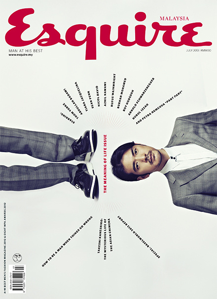 Esquire: Art direction, design, etc. - Rebecca Chew #layout