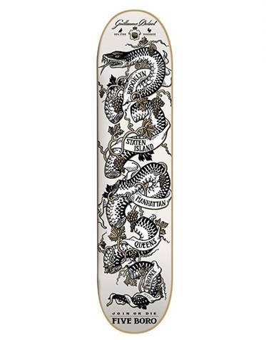 Image of 5boro Dulout Join Or Die Pro Deck 7.8 #skateboard #5boro #snake