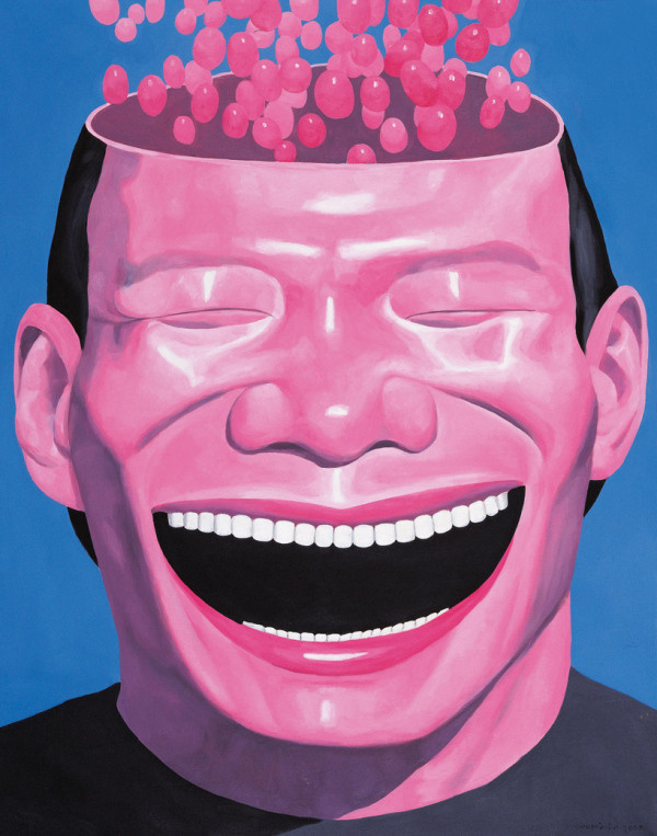 Yue Minjun | PICDIT #art #painting