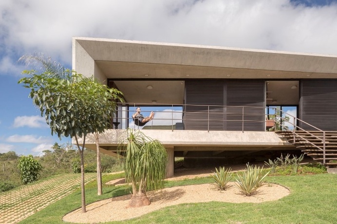 concrete house