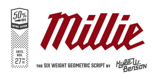 TypeLove_Millie_01 #font #millie
