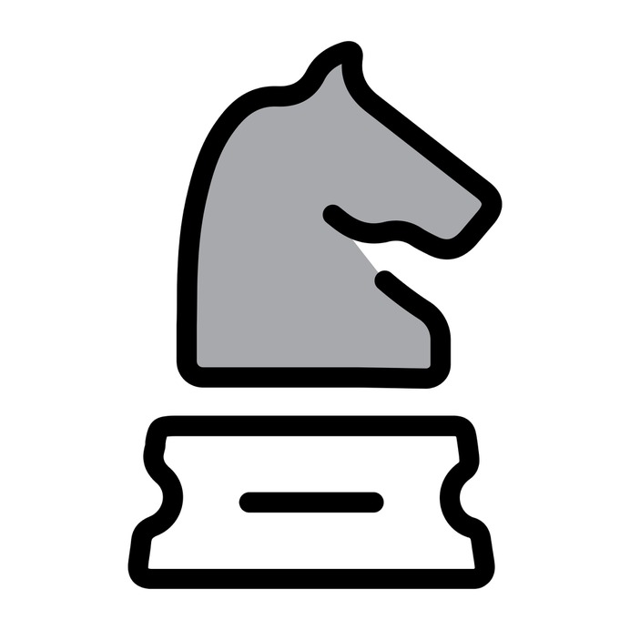See more icon inspiration related to chess, game, strategy, knight, horse, sports, miscellaneous and piece on Flaticon.