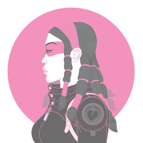 supersonic electronic / art #asian #girl