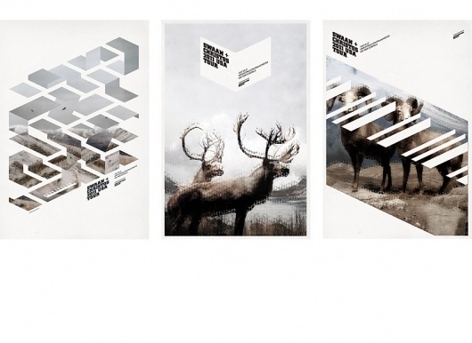 Mark Brooks Graphik Design » SWAAN + CHRISTOS #print #poster
