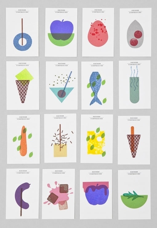 Design Work Life » Raw Color: Keukenconfessies Identity and Collateral #posters