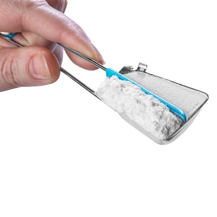 Precisely measure the amount you need and scrape off the excess. #modern #spoon #design #home #product #kitchen #industrial #measuring