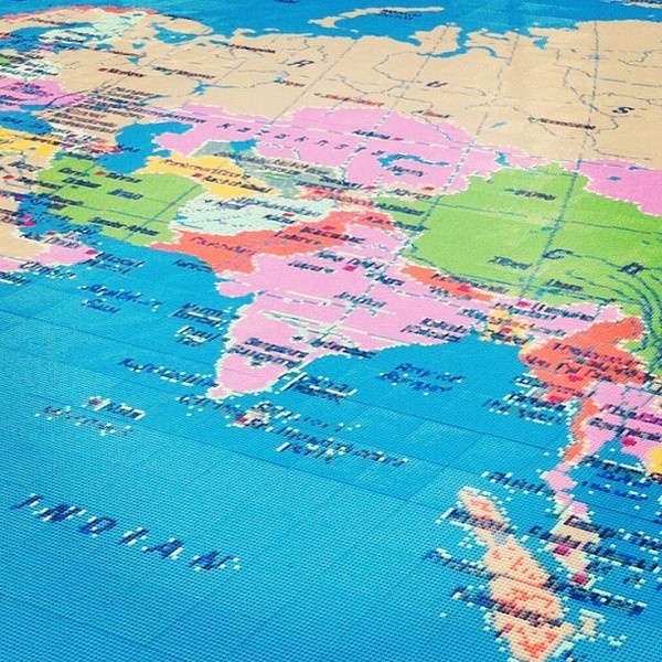insta jo #southbank #london #lego #map