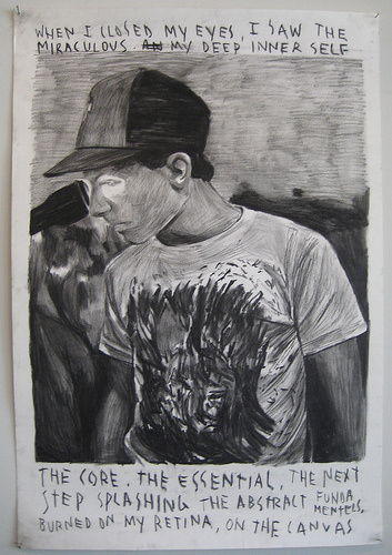 Rinus Ven De Velde #charcoal #drawing #art #fine