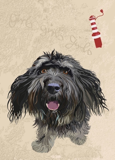 Max #fellerer #together #illustration #forever #portrait #marge #pet #friends