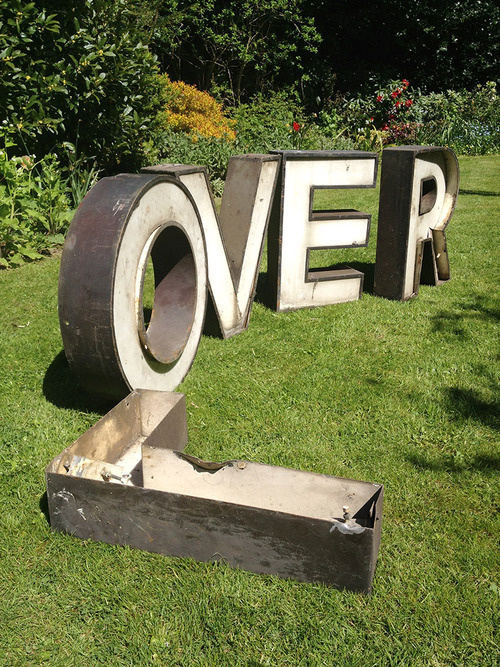 L-Over #letters #shop #retro #signage #type #3d