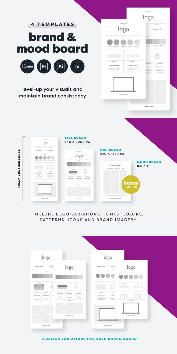 Brand Board Template
