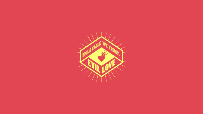 Evil Love #brand #logo #calle #heart