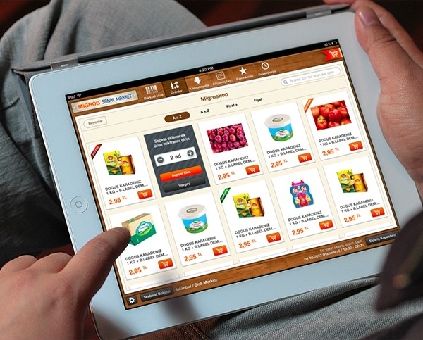 Migros iPad App #ipad #migros #app #mobile