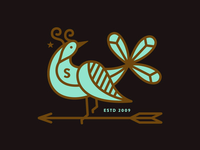 Arrow Bird #simple #fun #graphic #clean