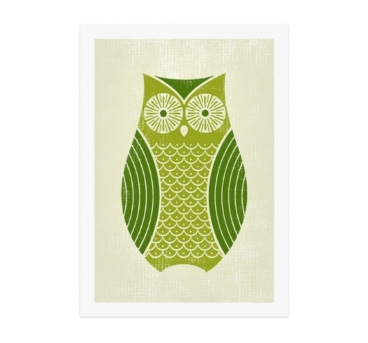 The Design Repository of Brad Surcey #screen #illustration #print #owl