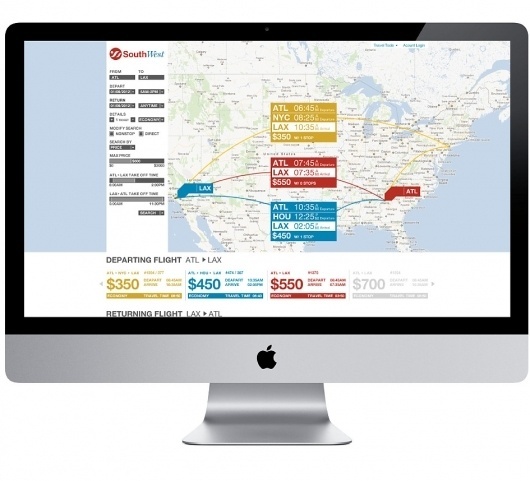 Atlanta Graphic Designer | Eric Beatty | Southwest Rebrand #website #information #rebrand #airline