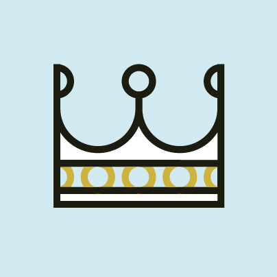 crown #crown #pictogram #roccobarbaro #icons #grid #sins