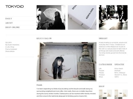 Daily - Dustin Heerkens on Zootool #simple #zen #web #minimal
