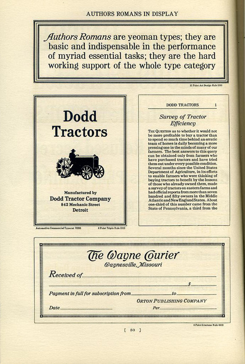 The first Authors Roman fonts were designed for BB #typography